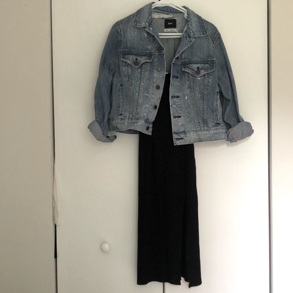 Urban outfitters black midi dress - Picture 3 of 5